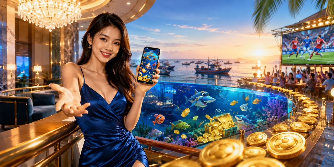 Người dùng tại Mũi Né thư giãn bên bờ biển trong khi kiểm tra tài khoản casino trên điện thoại